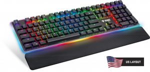 Yenkee YKB 3400US PANZER mechanikus gamer US billentyűzet fekete (45015002)